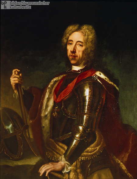 Prinz Eugen von Savoyen, österreichischer Feldherr und Kunstmäzen (ca. 1710)